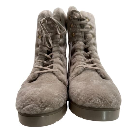 STUART WEITZMAN NIB $695 McKenzee Chill in Natural Boot Size Women's 37 or 6.5 - Picture 4 of 11